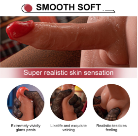 Realističan muški torzo sa vibracijom Jason half body  SQ MAR30027-10